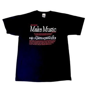 Jesus Said Shirt Make Music Adult Size Medium Musician 2005 Monkey Business